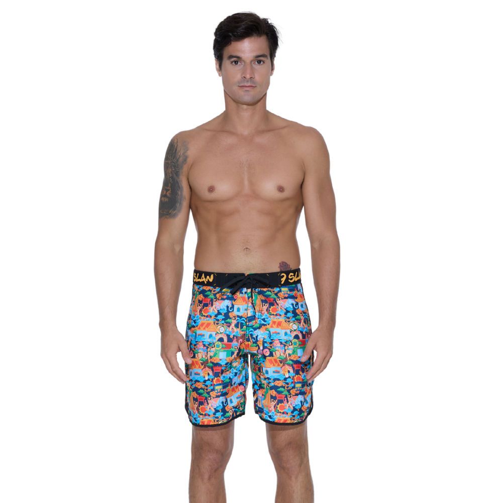  69 slam サーフパンツ ボードショーツ メンズ ミディアム丈 JAAP LAND LUKE SSLJLD PM 水着 水着 ラッシュガード