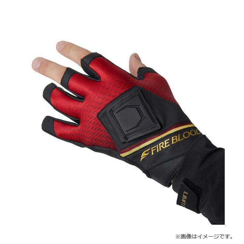 GL 110 X リミテッドプロ タイタニューム アルファ グローブ 3 2 XL ブラッドレッド 防寒手袋 防寒グローブ