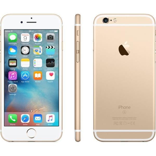 アップルApple iPhone 6sゴールド 中古 電池交換済み128GB多少 AAA26 iPhone 6s ゴールド 128GB ジャンク 外装Bランク SIMフリー