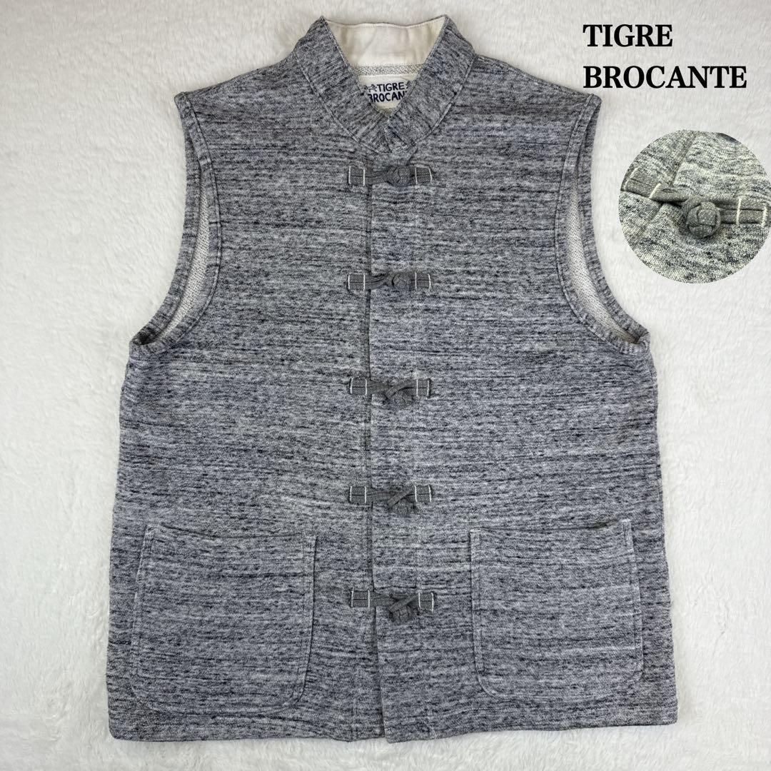 TIGRE BROCANTE リメイクリネンベスト TIGRE BROCANTE リメイクリネンベスト 楽天市場】TIGRE BROCANTE ティ