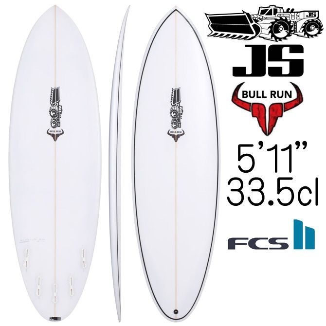JS サーフボード ブル ラン オッキー モデル 5 11 ×19 7 8 ×2 5 8 33.5L JS Industries Bull Run Occy Model