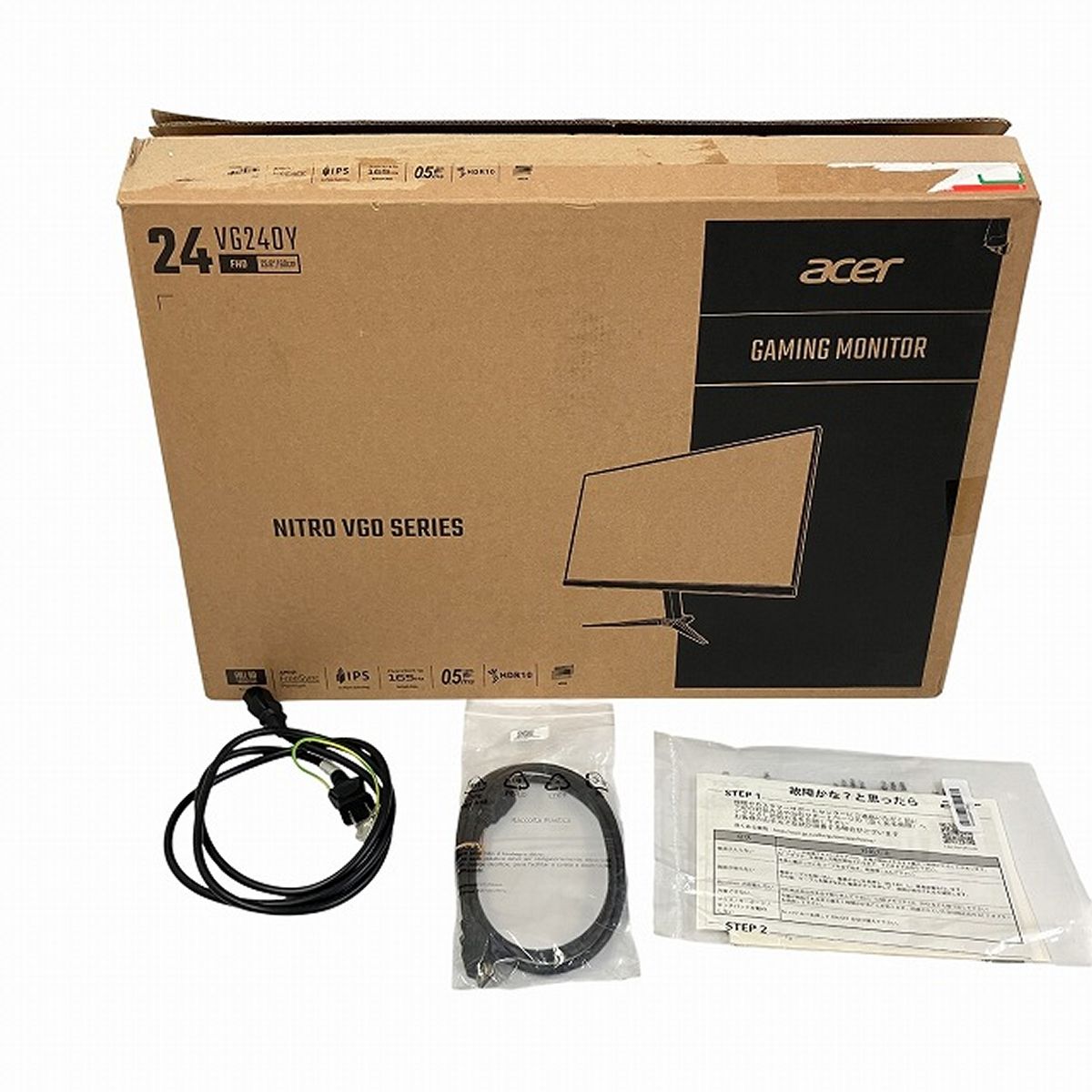 acer NITRO VG240Y Sbmiipfx 液晶 モニター ディスプレイ 23.8型 製 T10548255