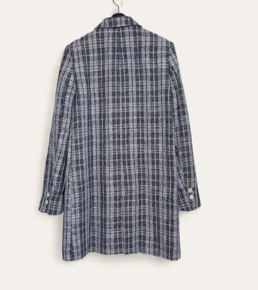 55 ZARA ザラ レディース ツイード ジャケット ロング丈 コート スーツ 90