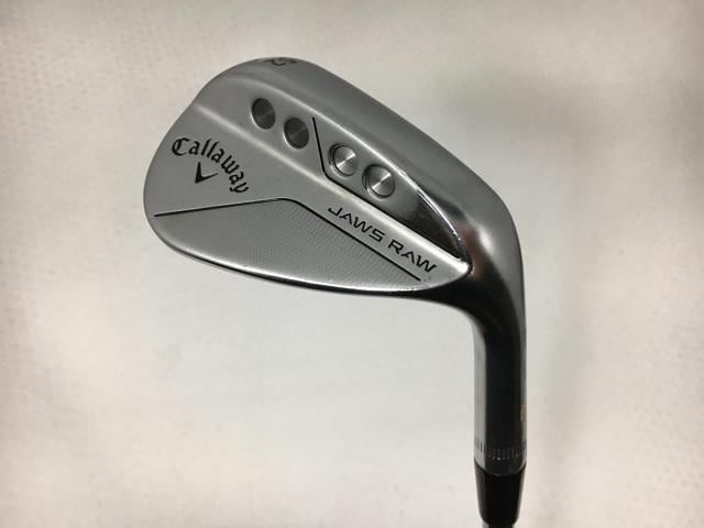 返品OK お買い得品！【ゴルフクラブ】キャロウェイ JAWS RAW ウェッジ クロム 52S-10 (日本仕様) 2022 D/G 120 AW