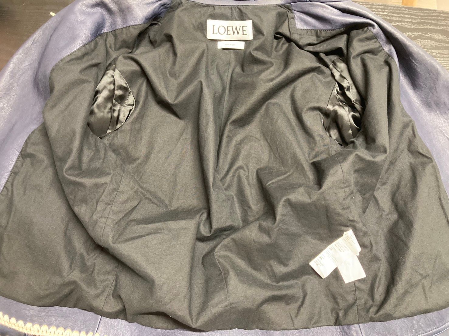 ロエベ ラムレザー