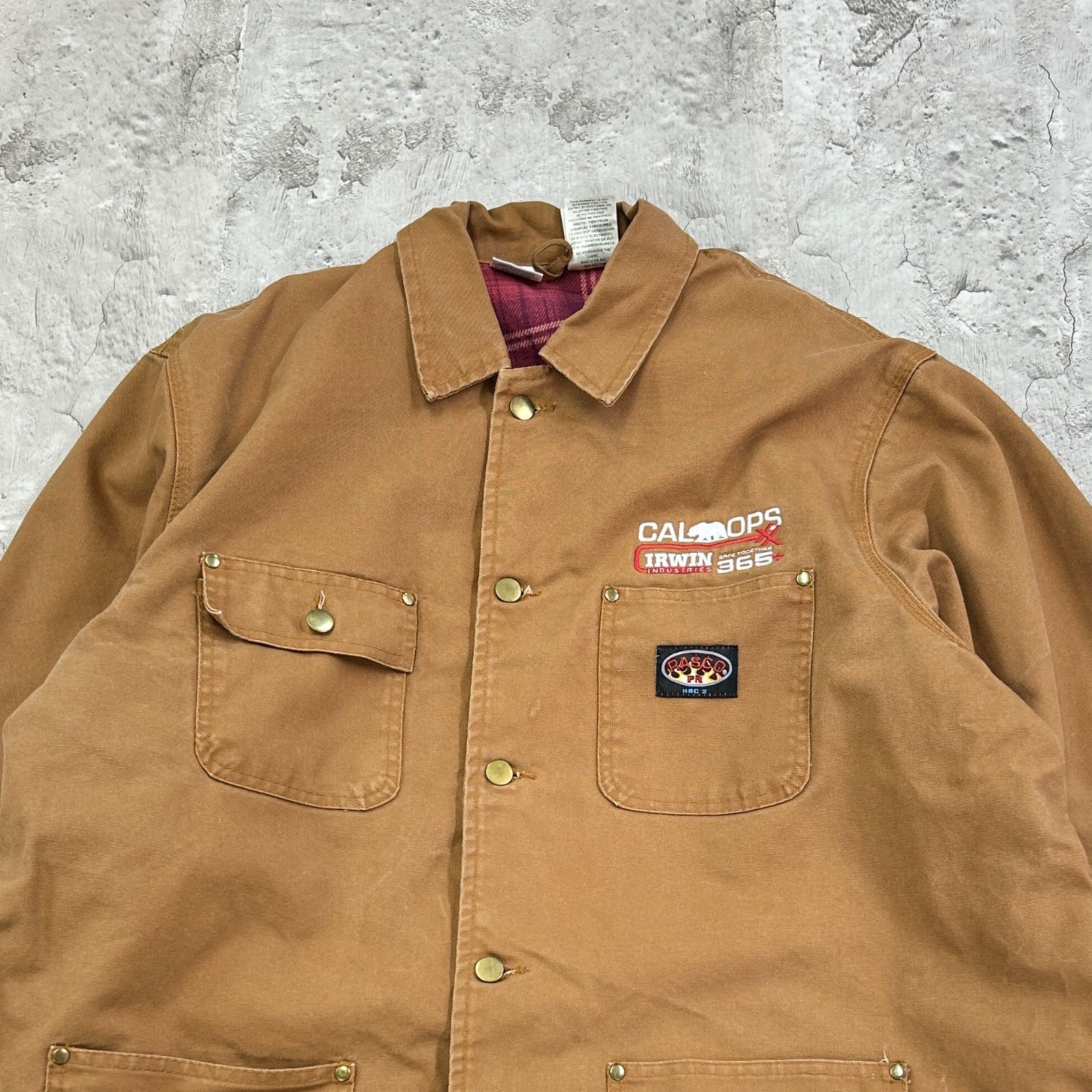 RASCO FR ハンティングジャケット ダックジャケット カバーオール 古着