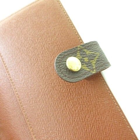 ルイヴィトン LOUIS VUITTON R20005 モノグラム アジェンダPM 手帳カバー ブラウン 茶 MARWIL-DEMENAGEMENTS_CH