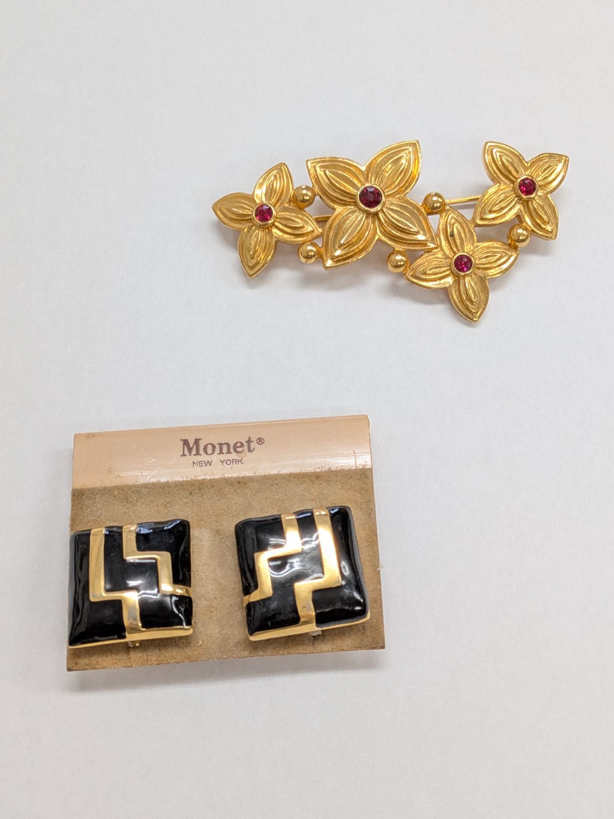 遺品整理 まとめて④ ジュエリー ブランドあり MONET LANVIN ブランド ネックレス リング SILVER925あり