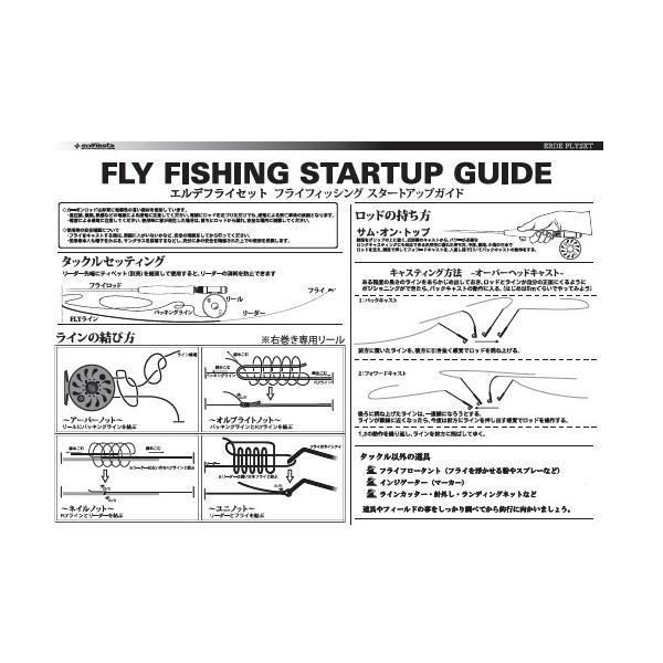  フライフィッシングセット 8 F 5 エルデ フライセット sol 031104 釣り竿セット フィッシング