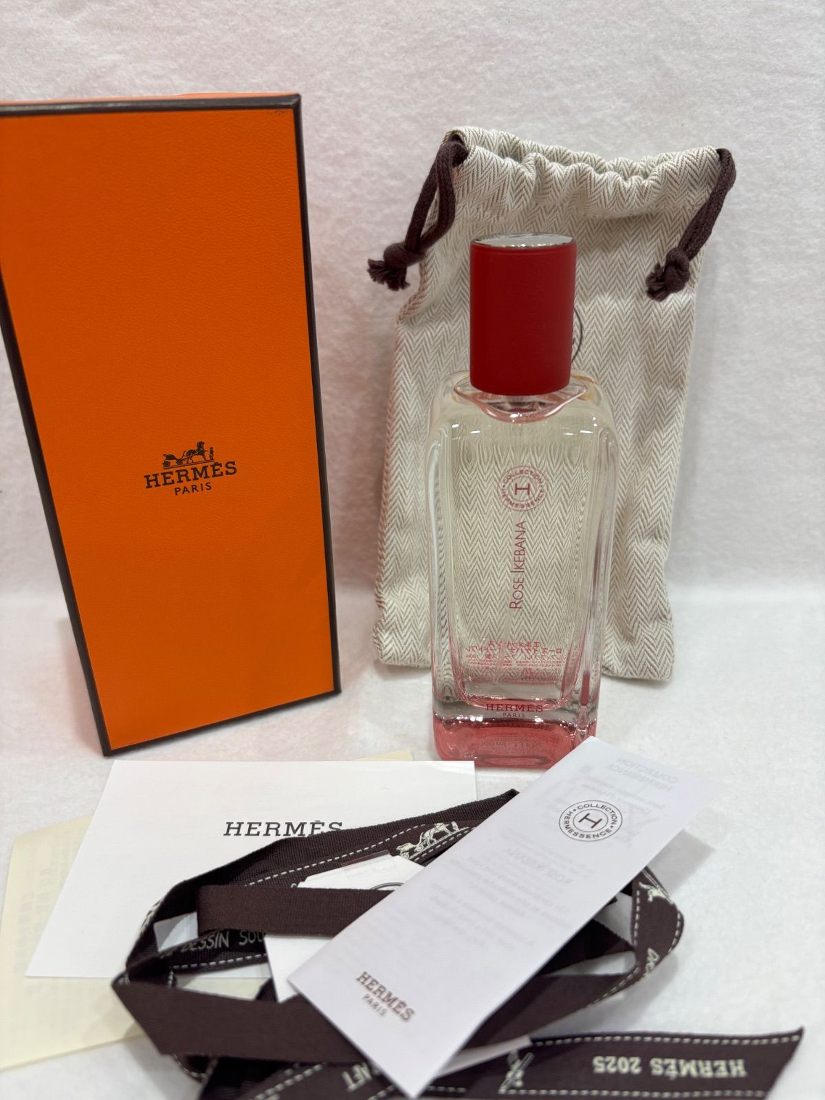 新品）HERMES 香水オードトワレ 《ローズ イケバナ》100ML - メルカリ