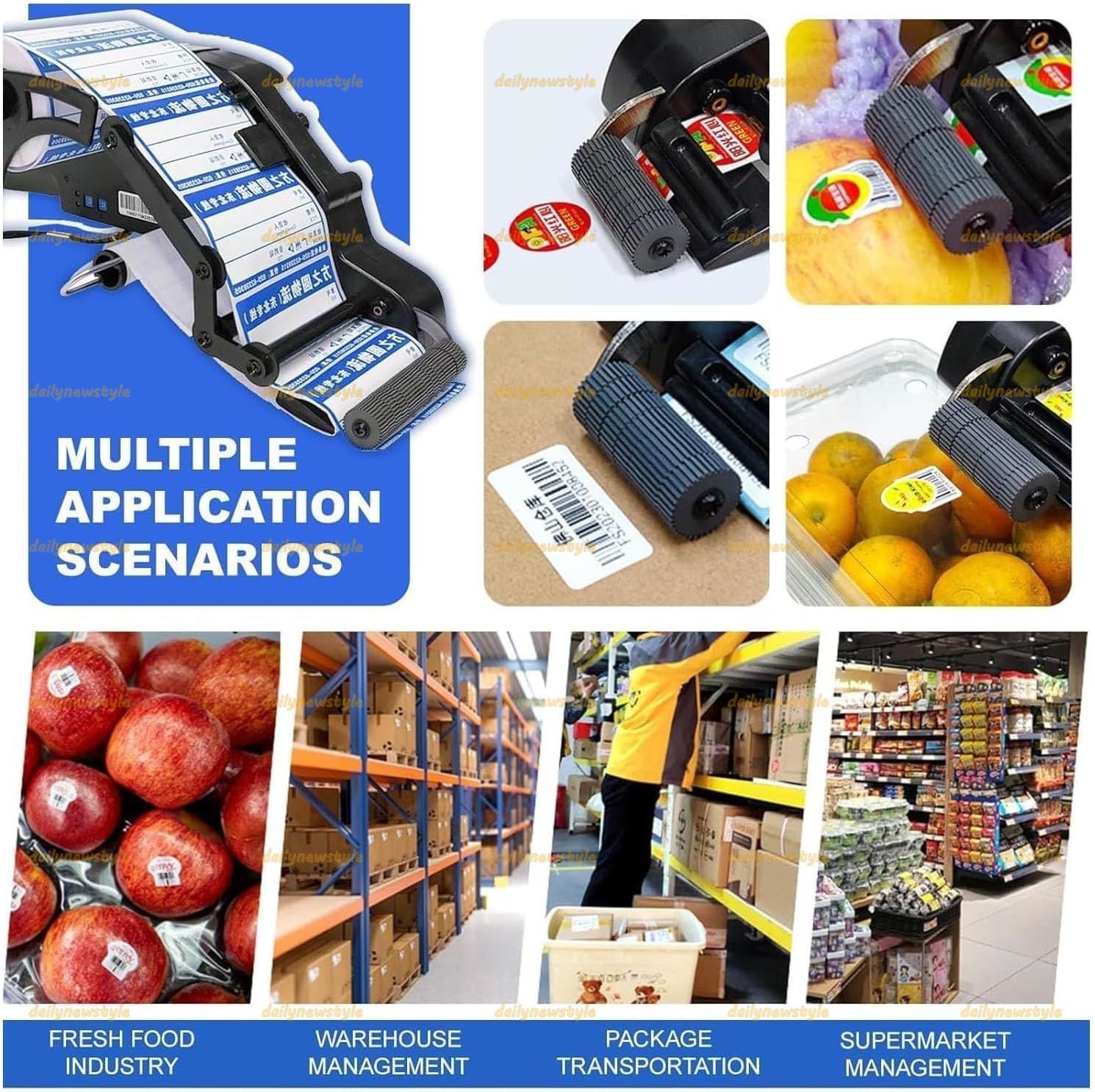 電動ラベル貼付機