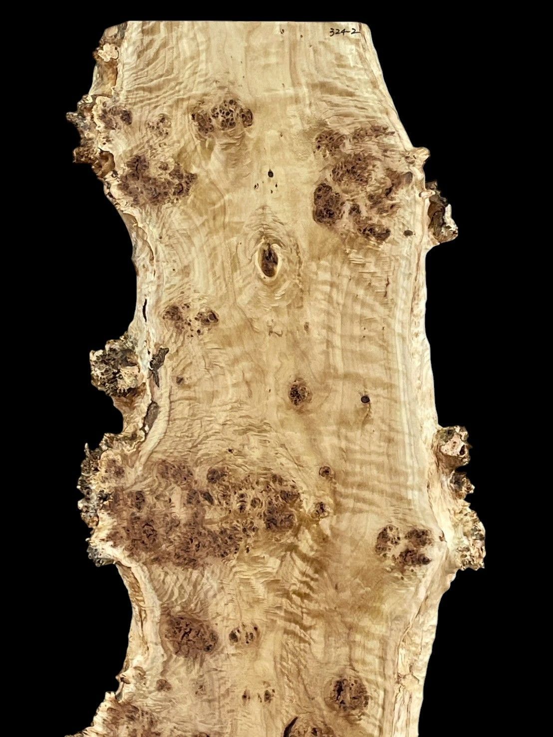 ポプラ M324-2 一枚板 乾燥材 棚板 カウンター テーブル DIY 耳付 天板 テレビボード 全国都道府県