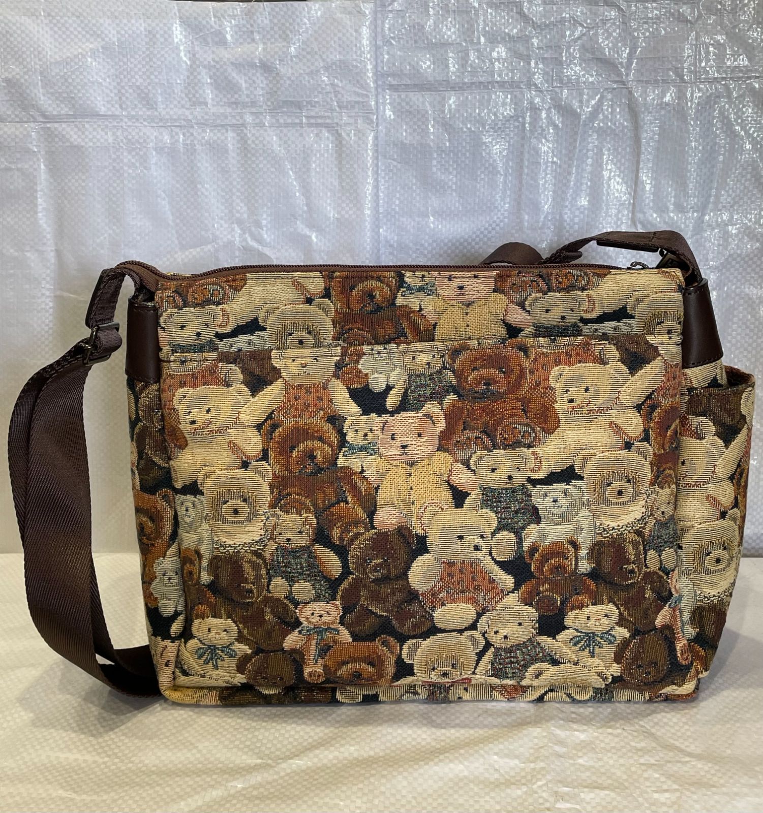 大和屋 ヤマト屋 RaviRavi テディベア ショルダーバッグ▫ペットボトル 