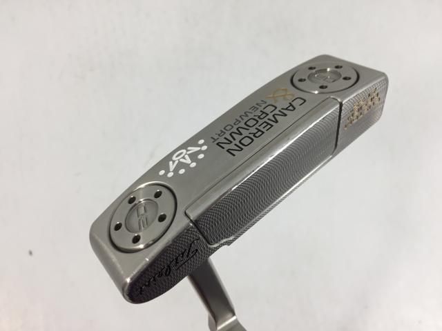 返品OK ゴルフクラブ タイトリスト スコッティ キャメロン CAMERON-CROWN ニューポート オリジナルスチール パター