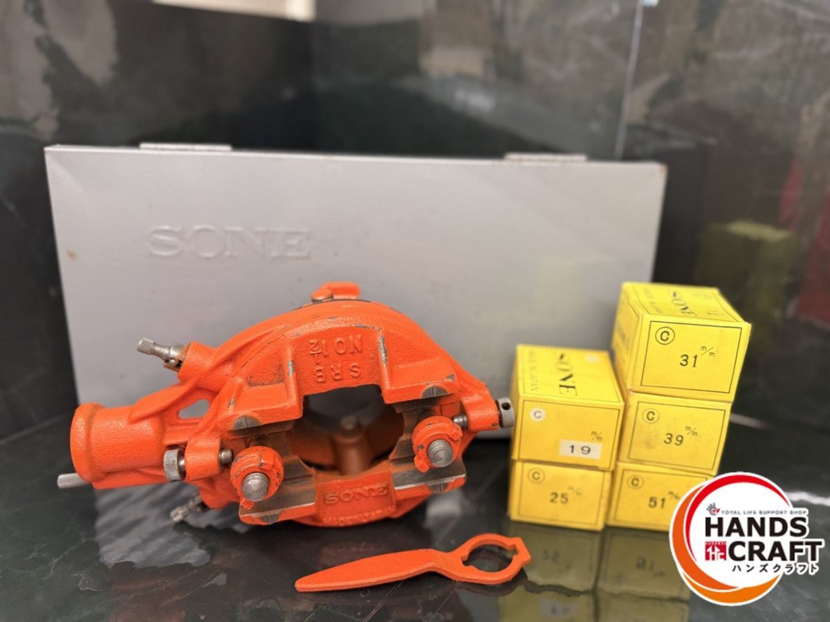 ♪ 現状品 曽根 手動ねじ切り機 SRBNO1 1 2 SONE