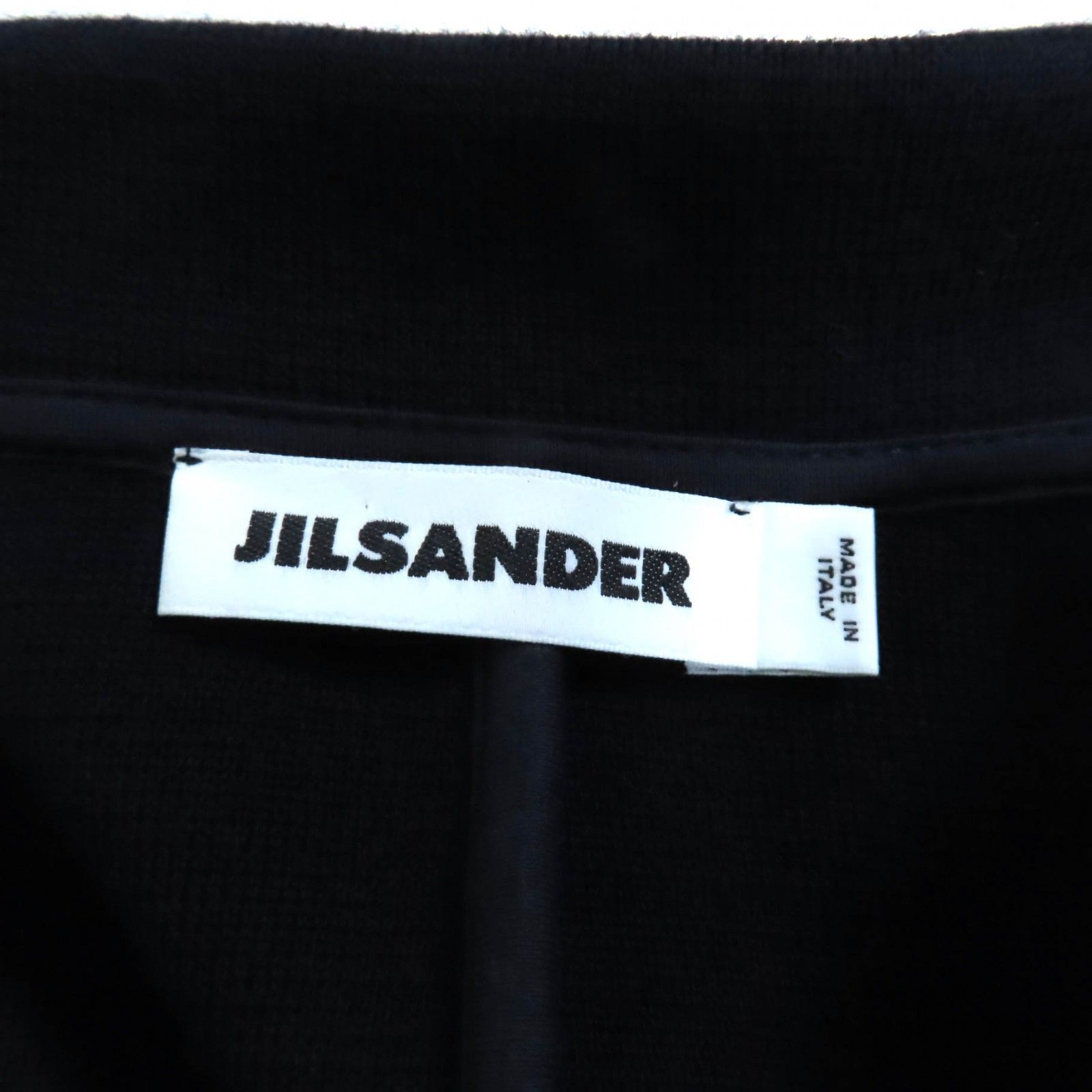 JIL SANDER ジルサンダー JSPL757039 ウール100％ ダブルブレスト ニット ジャケット ネイビー 34 イタリア製 レディース GULLKHAN_COM