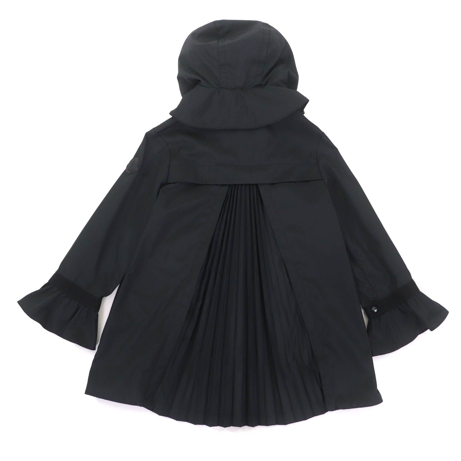 フード付 袖フリル