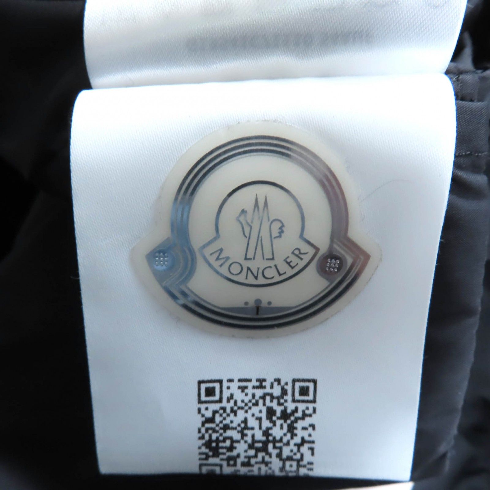  MONCLER モンクレール ATHELAS アセラス ロゴワッペン フード付 袖フリル バックプリーツ コート ブラック 8 anni 130 cm キッズ その他 コート