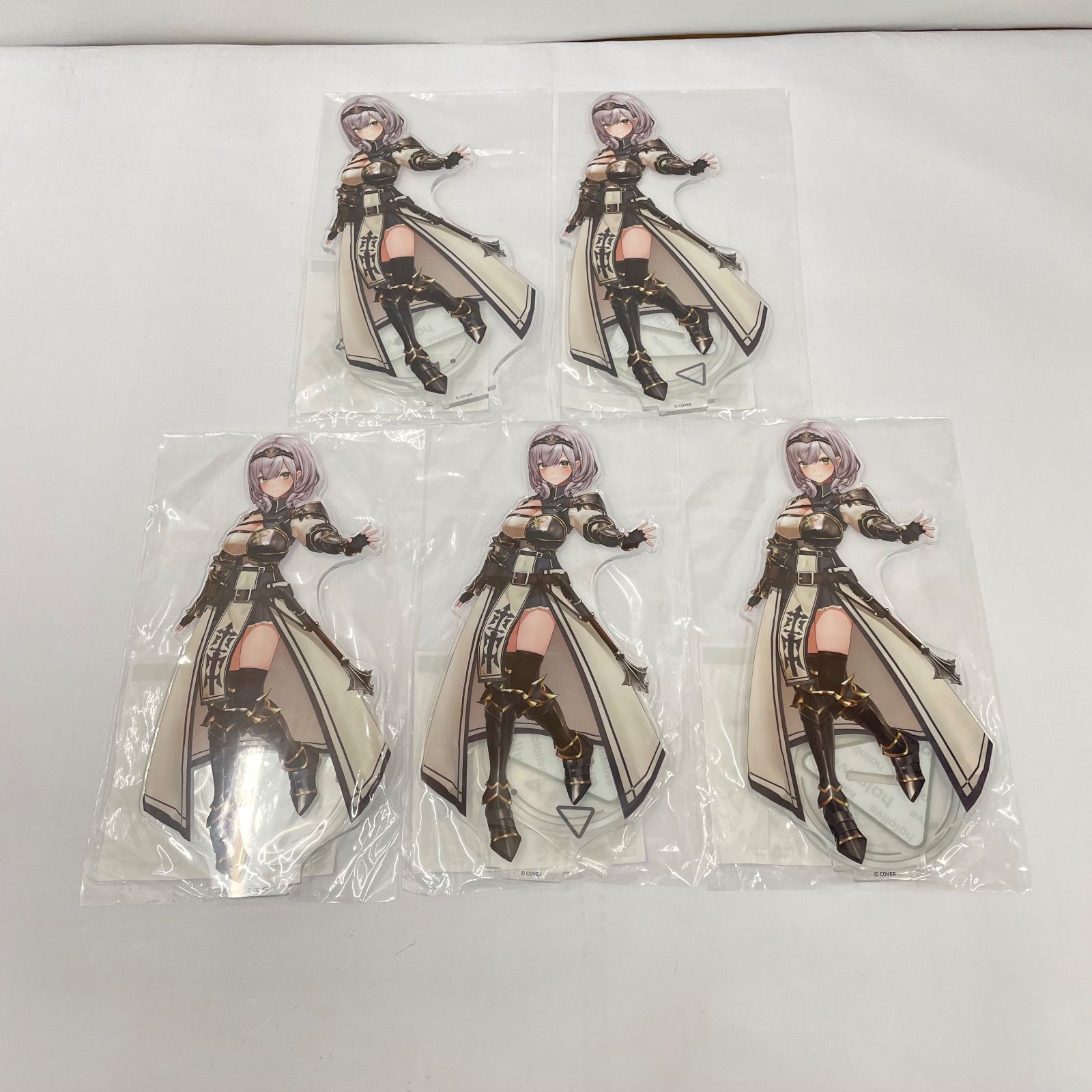 瀬戸店】未開封 ホロライブ 3Dアクリルスタンド 3期生 白銀ノエル 5点セット【718-