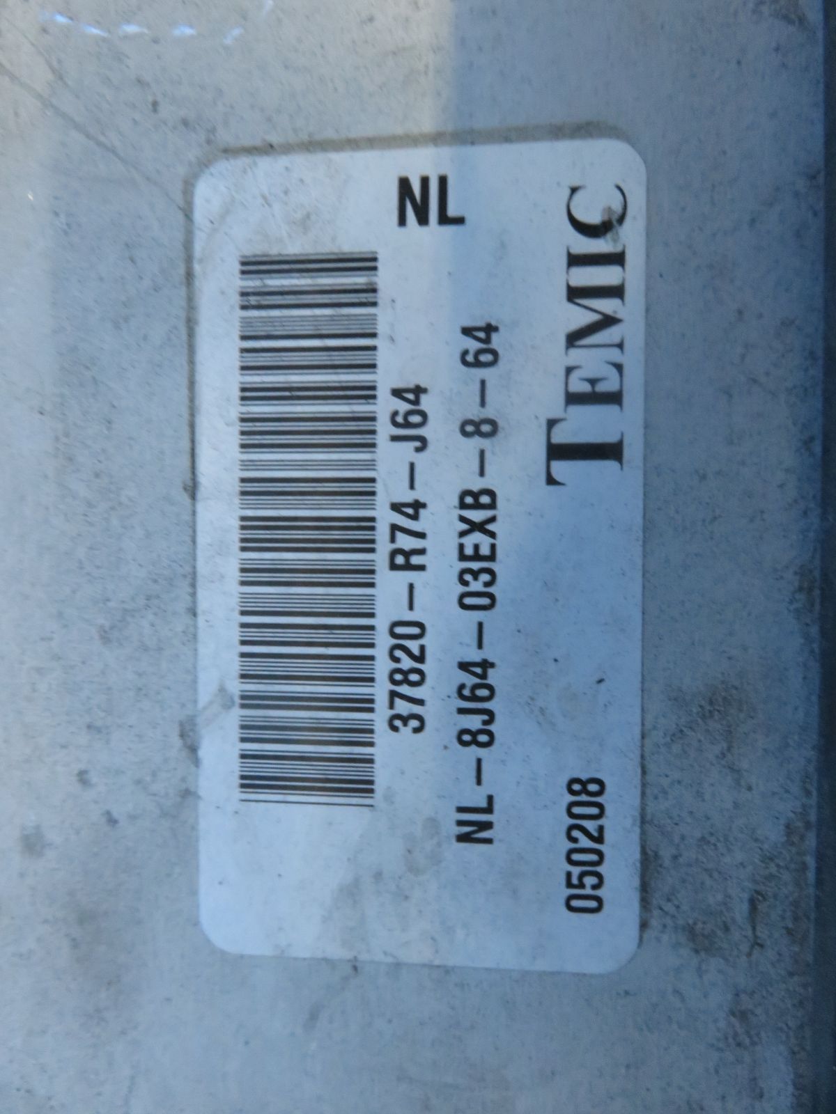 SFC2884| ホンダ インスパイア CP3 エンジンコンピュータ エンジンコントロールユニット|純正 37820-R74-J64