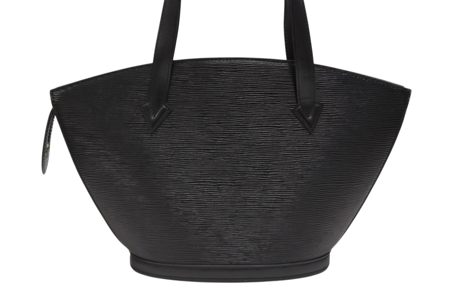 LOUIS VUITTON ルイヴィトン ハンドバッグ サンジャック エピレザー ノワール ブラック M52273 4b008607 DECORATOM_COM_BR