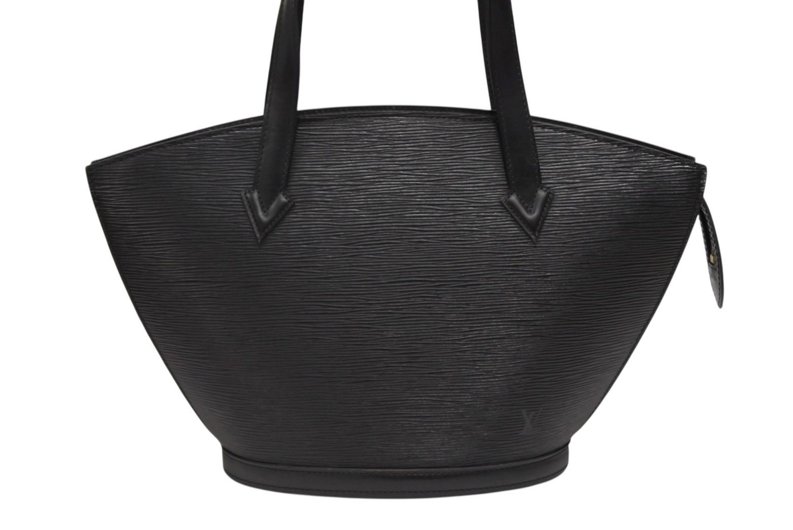 LOUIS VUITTON ルイヴィトン ハンドバッグ サンジャック エピレザー ノワール ブラック M52273 4b008607