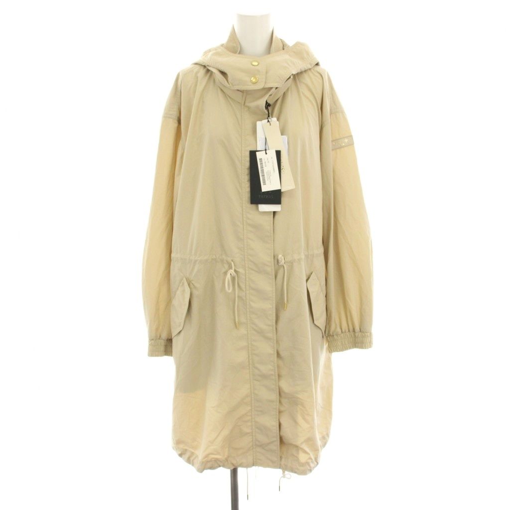 タトラス TATRAS アルレシャ ALRESCHA モッズコート ミリタリーコート アウター フード タグ付き 2 ベージュ LTAT22S4888-L |YT
