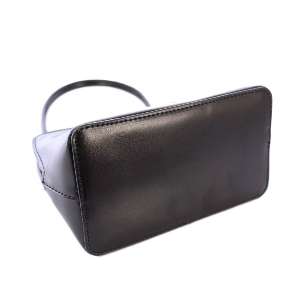 ジルサンダー JIL SANDER GOJI FRANME BAG フレームバッグ ハンドバッグ ワンハンドル レザー ロゴ ワン がま口 黒 ブラック BB DECORATOM_COM_BR