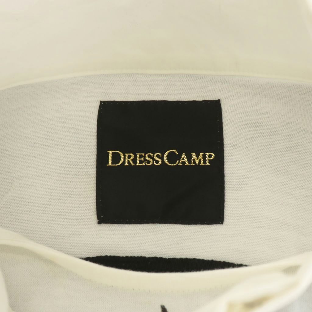 ドレスキャンプ DRESSCAMP Tシャツ カットソー 半袖 スタンドカラー