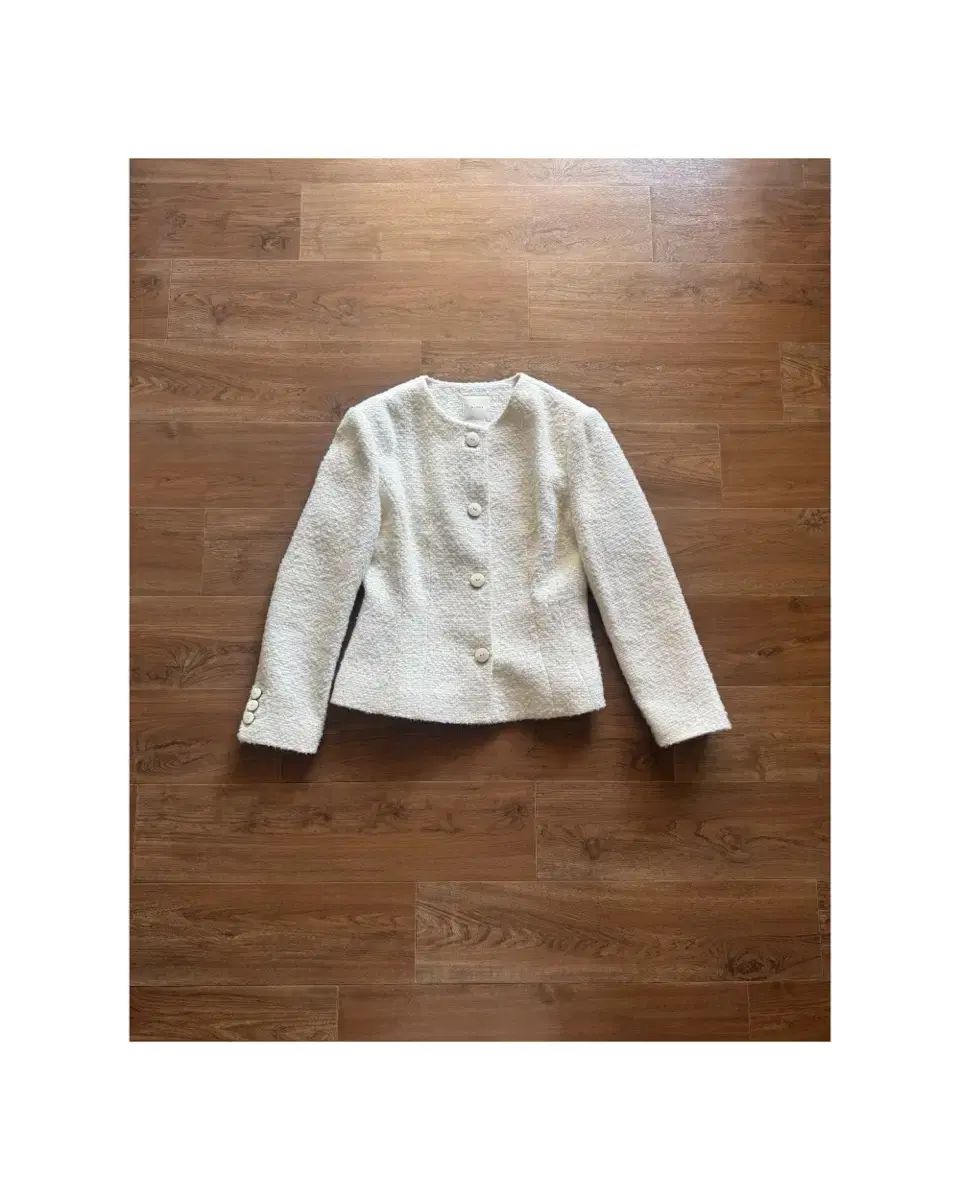 ノーブランド リーガーデン ブークレ ウール ジャケット