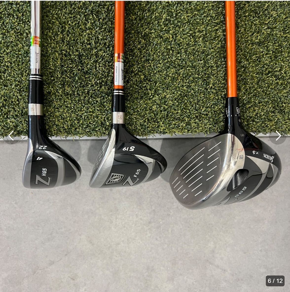 貴重レフティ メンズ初心者用 スリクソン Z565 ゴルフクラブセット 左