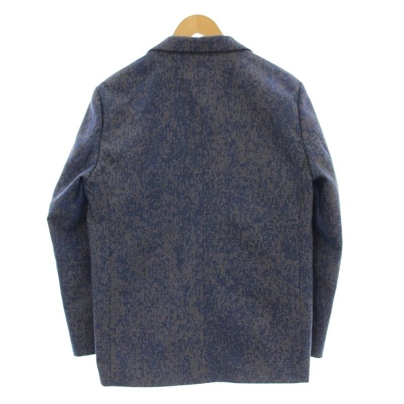 ソフネット SOPHNET. 23SS Kvadrat SUIT Atrium Outdoor スーツ セットアップ 総柄 ジャケット パンツ S 青 ブルー 230001 G