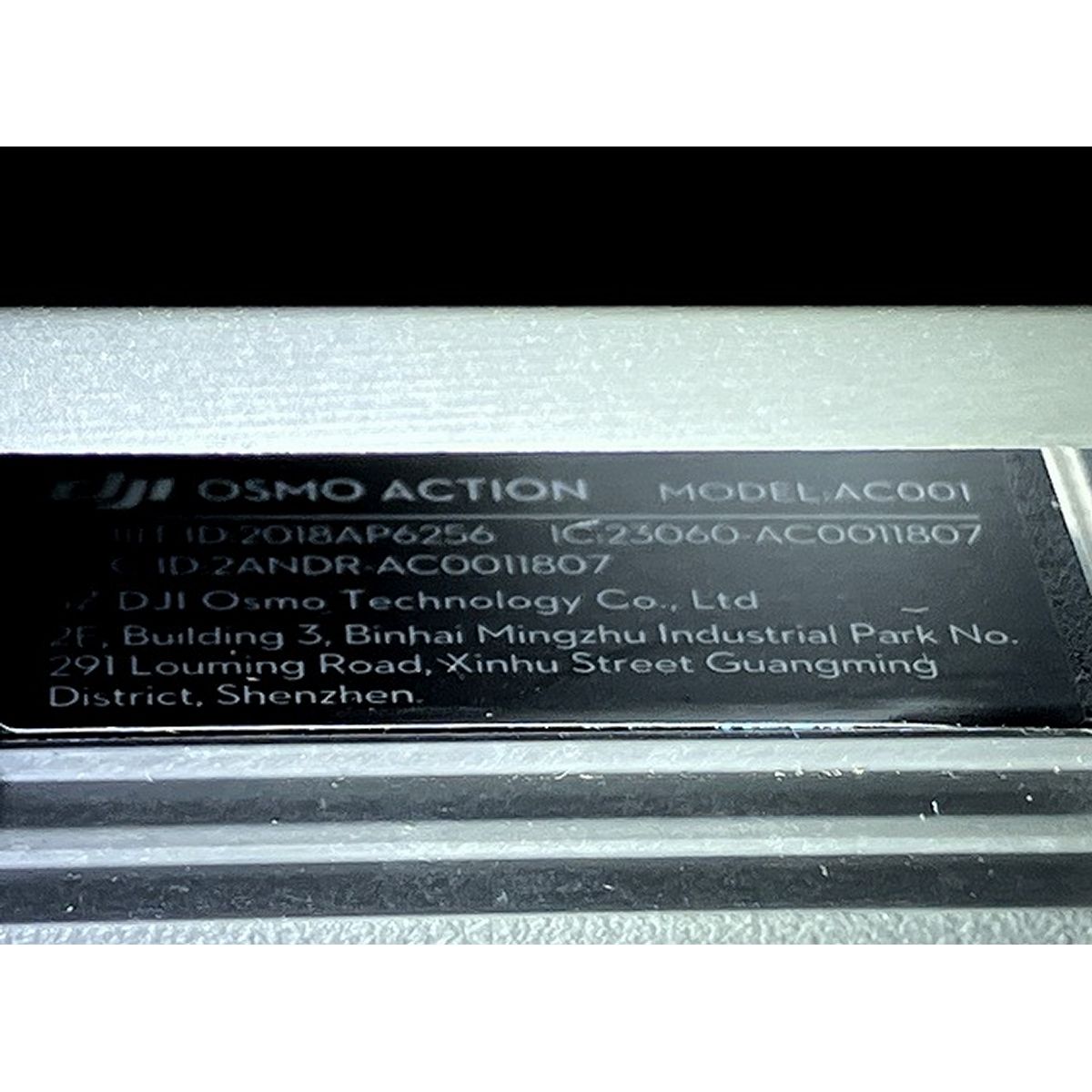  DJI AC 001 OSMO Action アクション カメラ 4 K 撮影 オズモ その他 アクションカメラ ウェアラブルカメラ本体