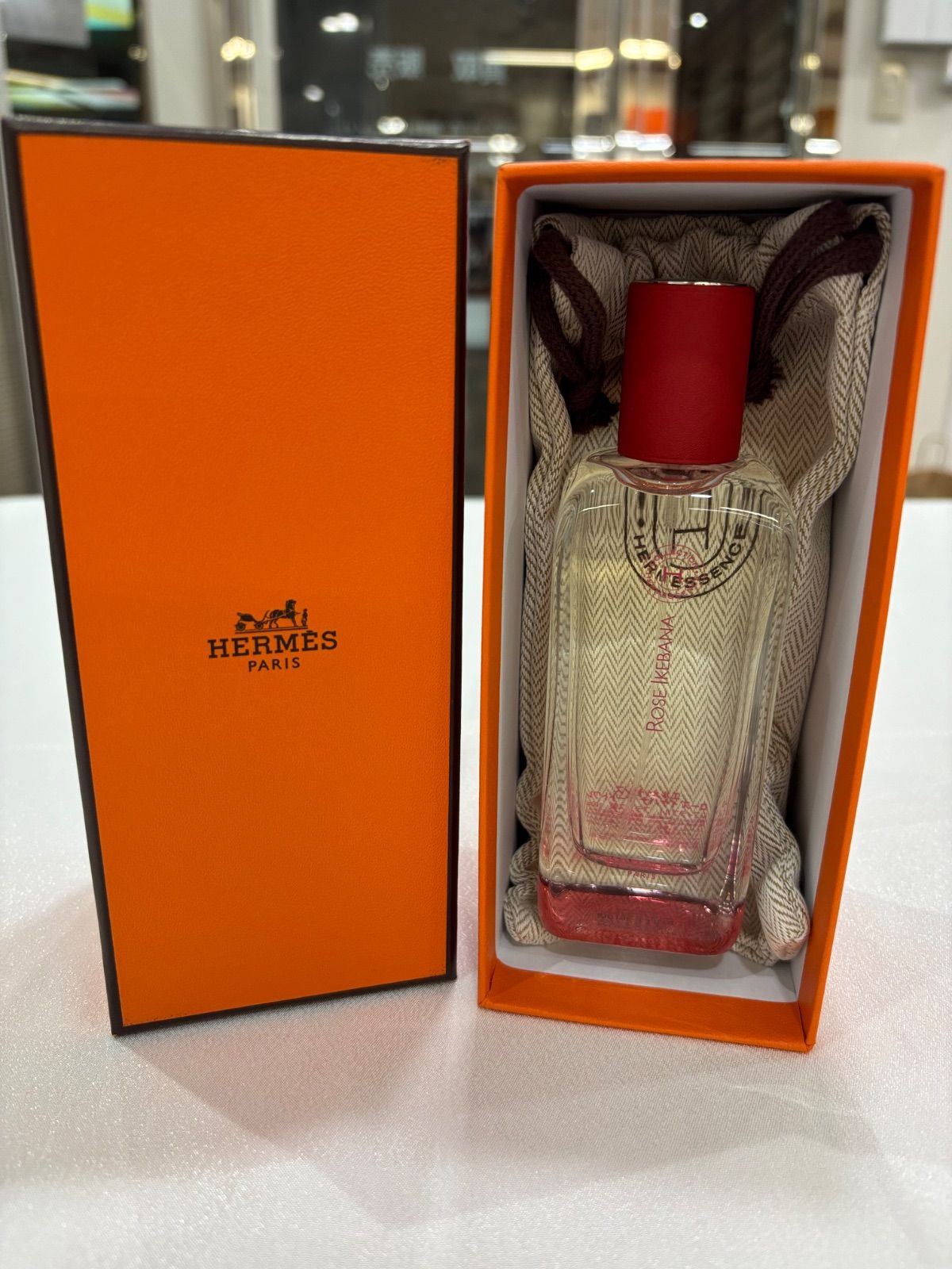 新品）HERMES 香水オードトワレ 《ローズ イケバナ》100ML - メルカリ