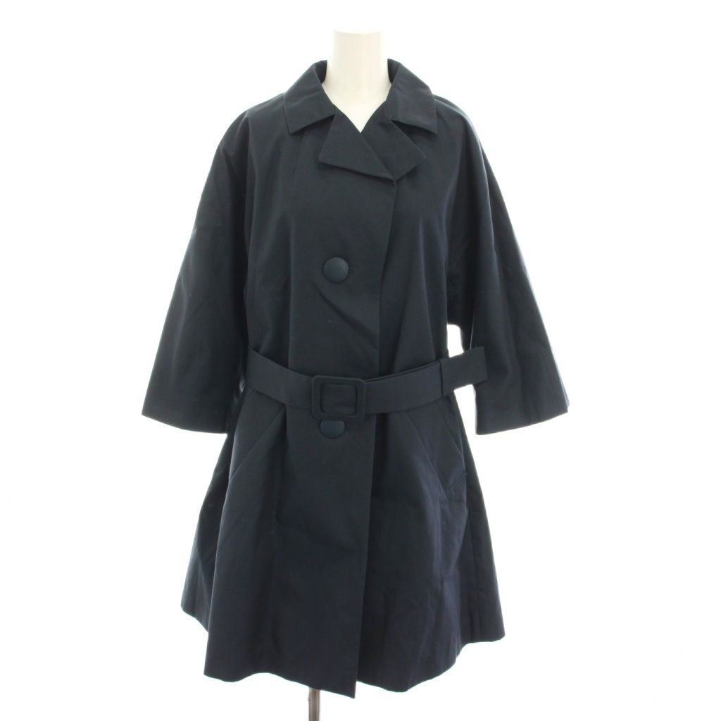 ジェイ-エムデヴィッドソン J-M Davidson ベルテッドコート アウター ミドル ベルト 8 紺 ネイビー 8130-20107 20108 YT