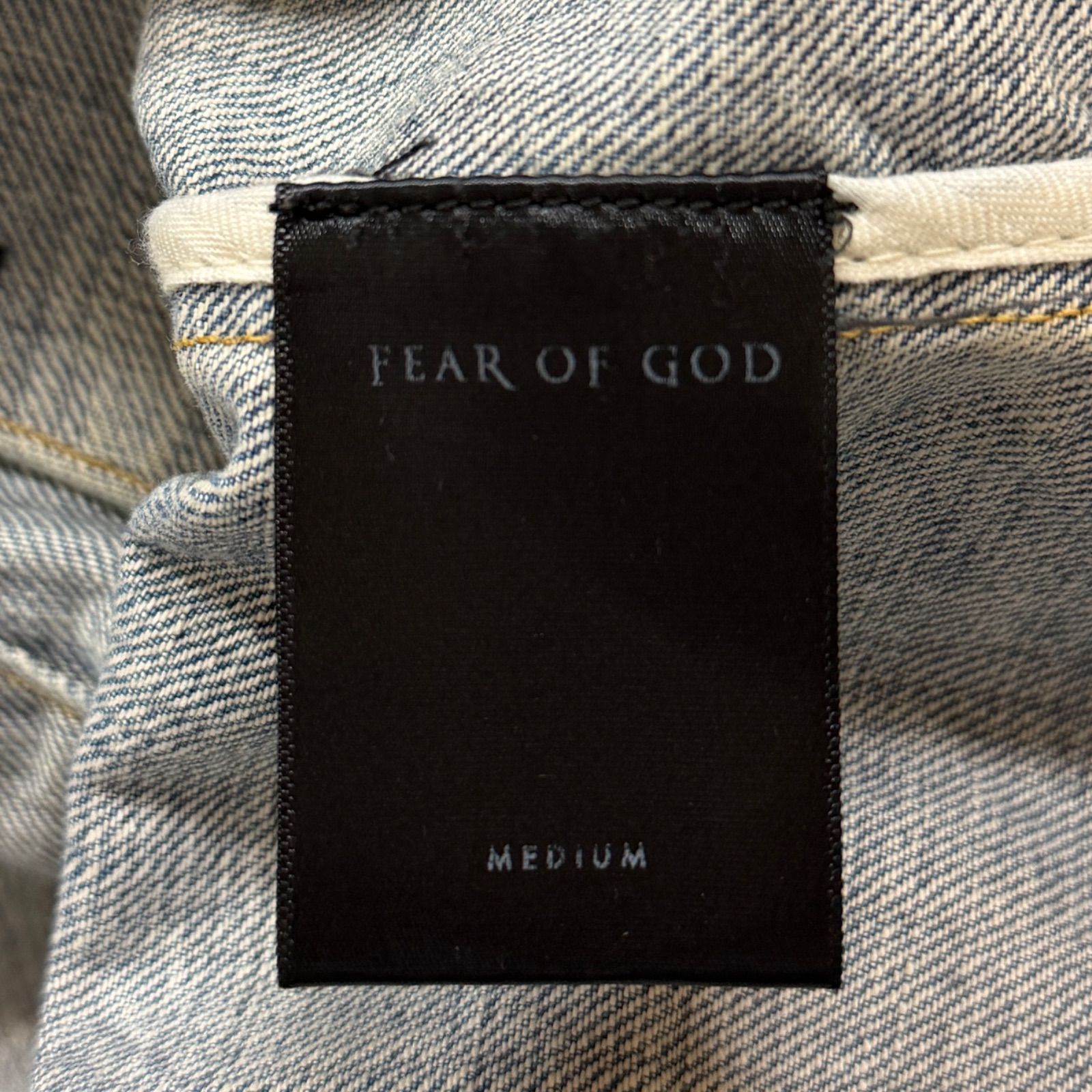 FEAR OF GOD FOURTH COLLECTION DENIM TRUCKER JACKET 4th