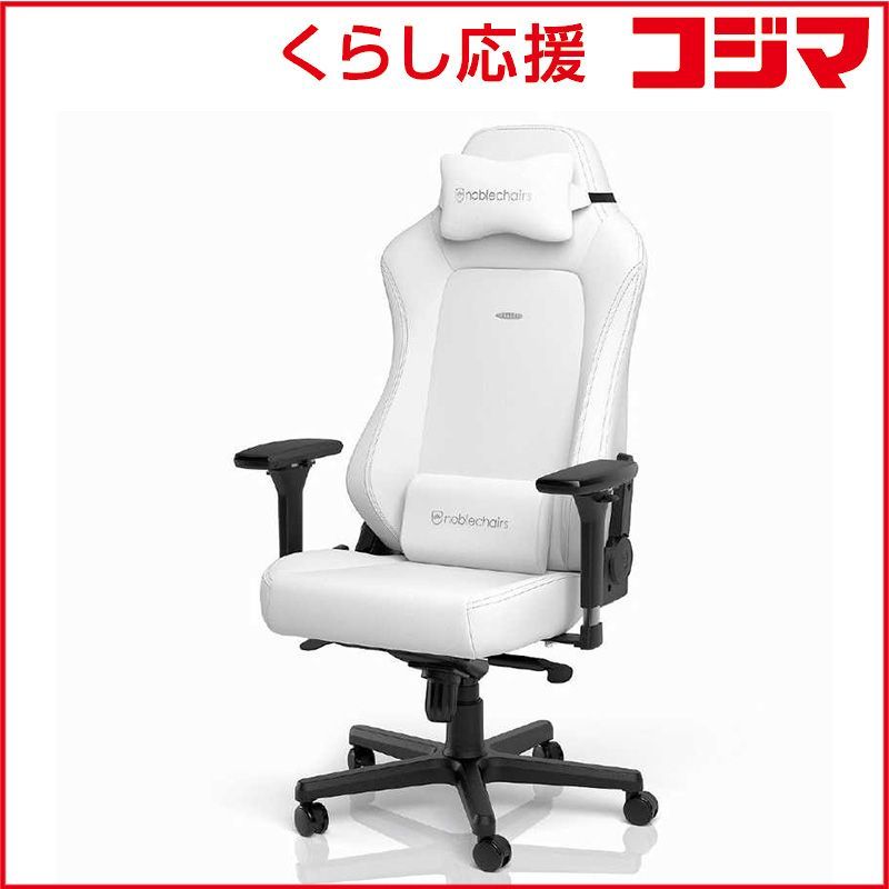 新品 未開封 】 NOBLECHAIRS ゲーミングチェア NBL-HRO-PU-WED-SGL 未 