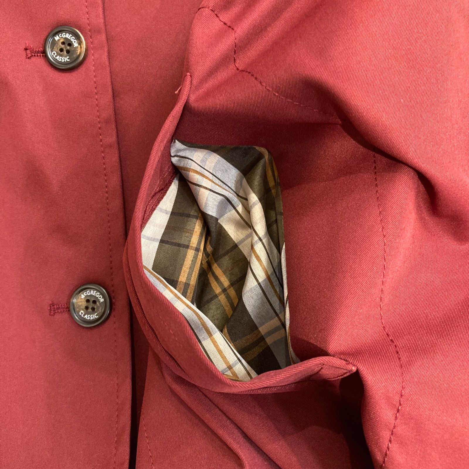 バーガンディジャケット MC2410-02