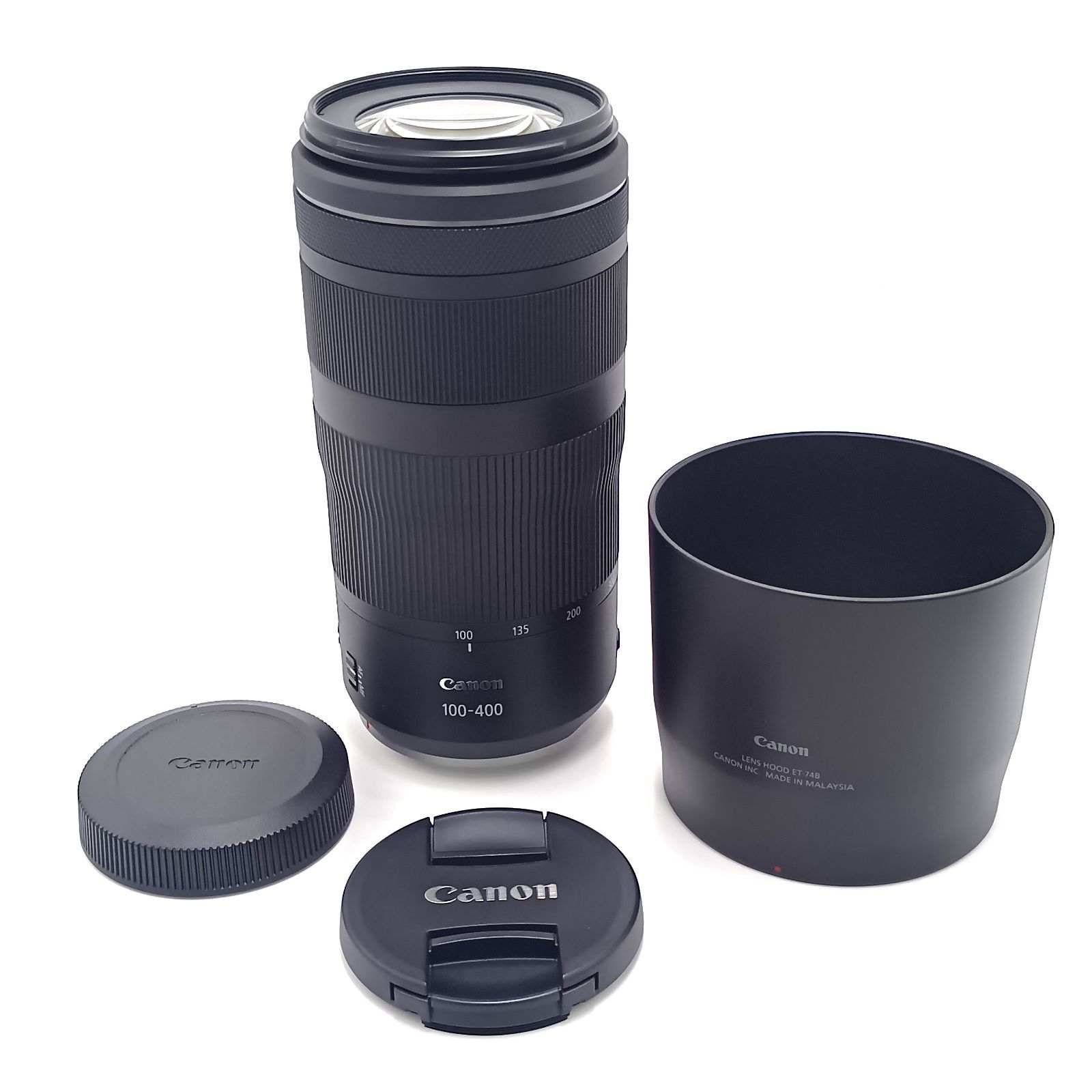 |フジヤカメラ | Canon RF100-400mm F5.6-8 IS USM 別売フードET-74B付き 望遠ズームレンズ| Serial 0802003111