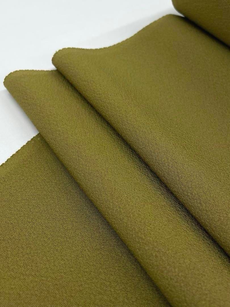 色無地 桜染 木村光雄 落款入り 草木染 堅牢染 共八掛 正絹 反物