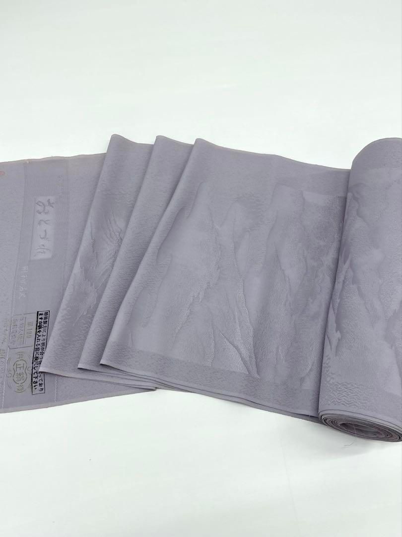 無地付け下げ 紋意匠 山々 八掛付き 正絹 反物 - メルカリ