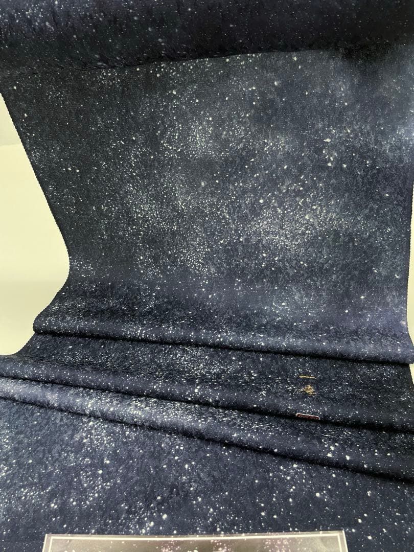 小紋 吉野一廉 銀通し 辻ヶ花 落款入 正絹 反物 - メルカリ