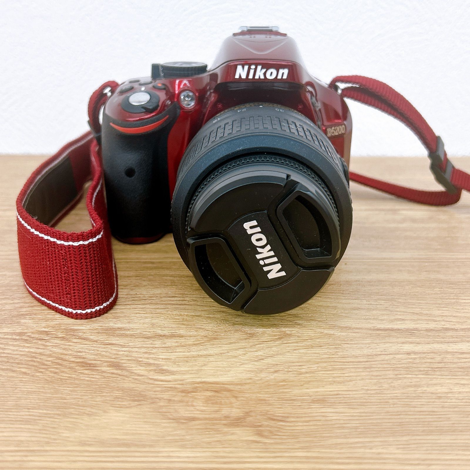 通電未 Nikon D5200 レッド レンズセット カメラ 2