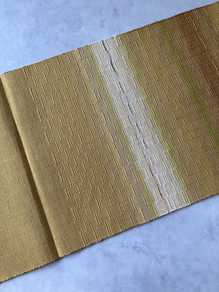 名古屋帯 正絹手織り