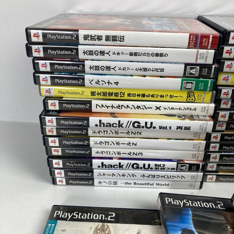 品 PlayStation2 PS2 プレイステーション2 プレステ2 ソフト 50本 まとめ 太鼓の達人 桃鉄 など 023-251027-mh-03-fuz