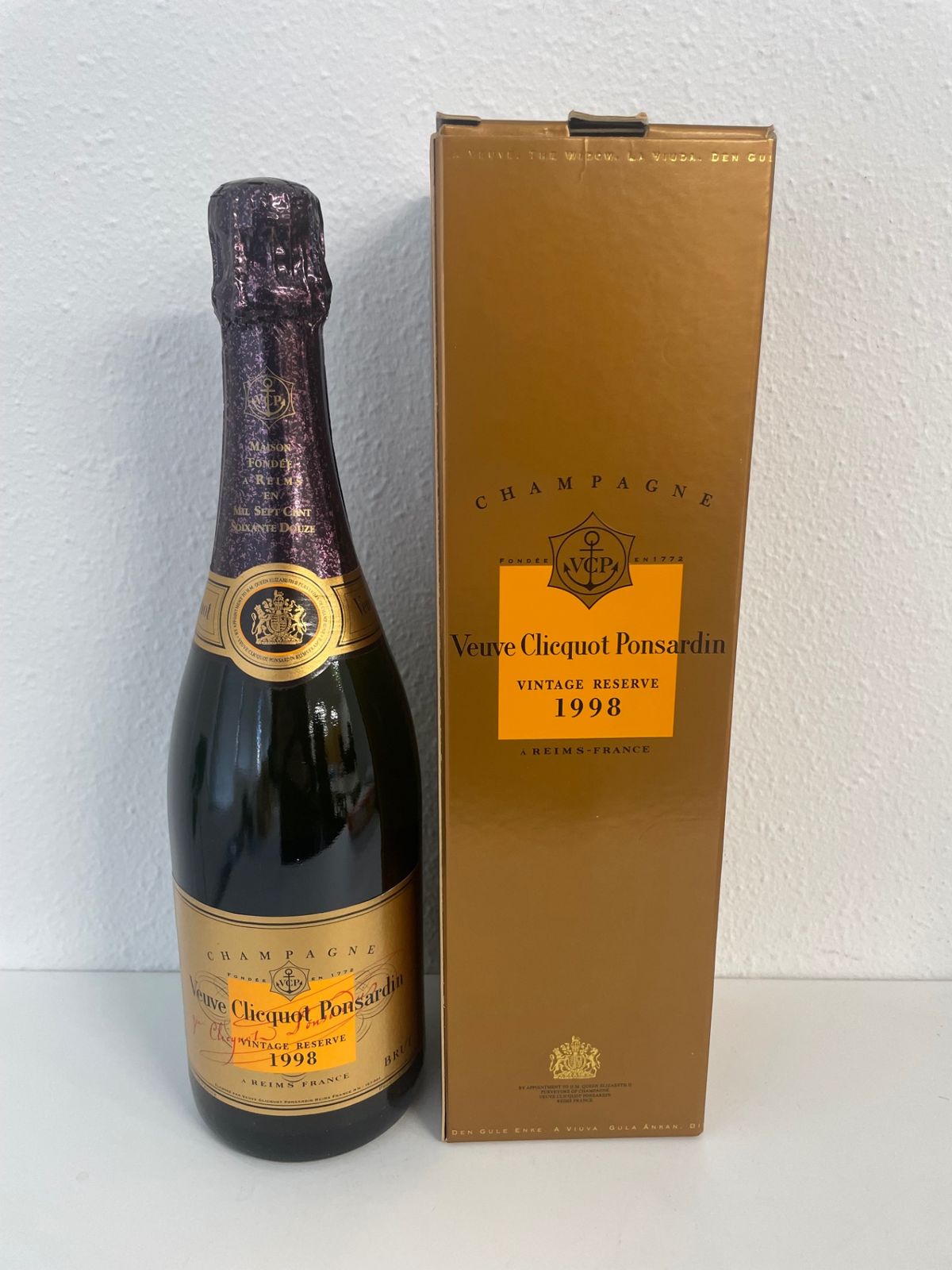 ヴーヴクリコ 1998 ヴーヴ・クリコ ラ・グランダム 1998 ヴィンテージ
