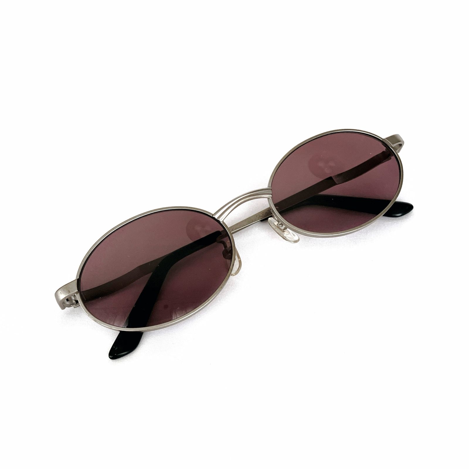 CELINE セリーヌ メタルフレーム オーバル サングラス シルバー  