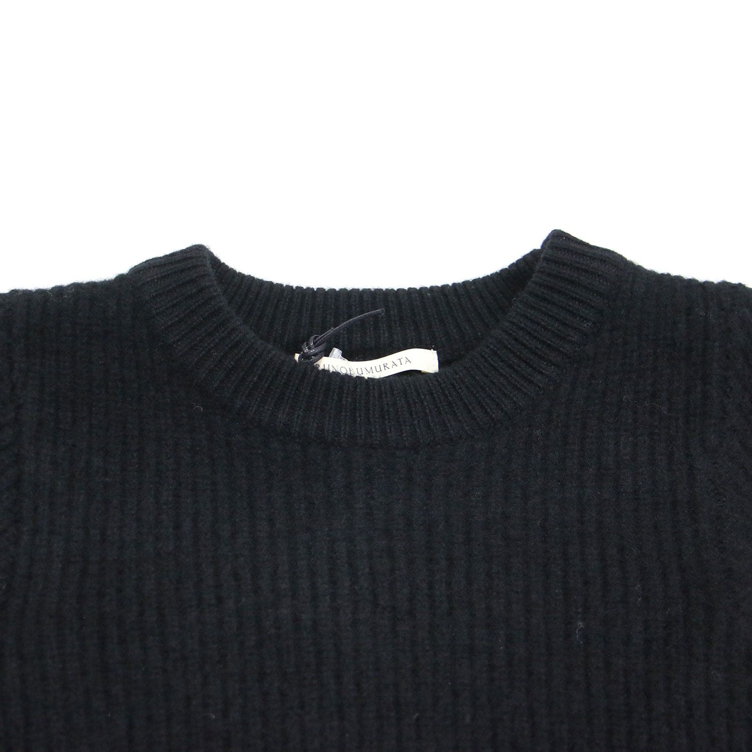 新品】HARUNOBUMURATA ハルノブムラタ ニット ブラック 黒 サイズ:FREE 