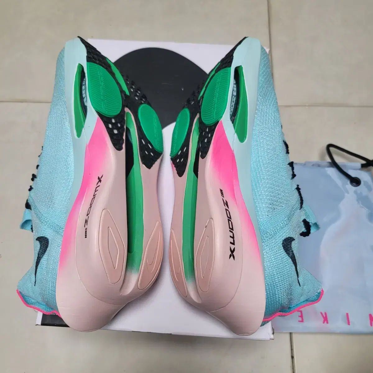 ナイキ アルファフライ ネクスト 3 ミント 275 ボックス ダストバッグ OLIVEOS_COM_TR