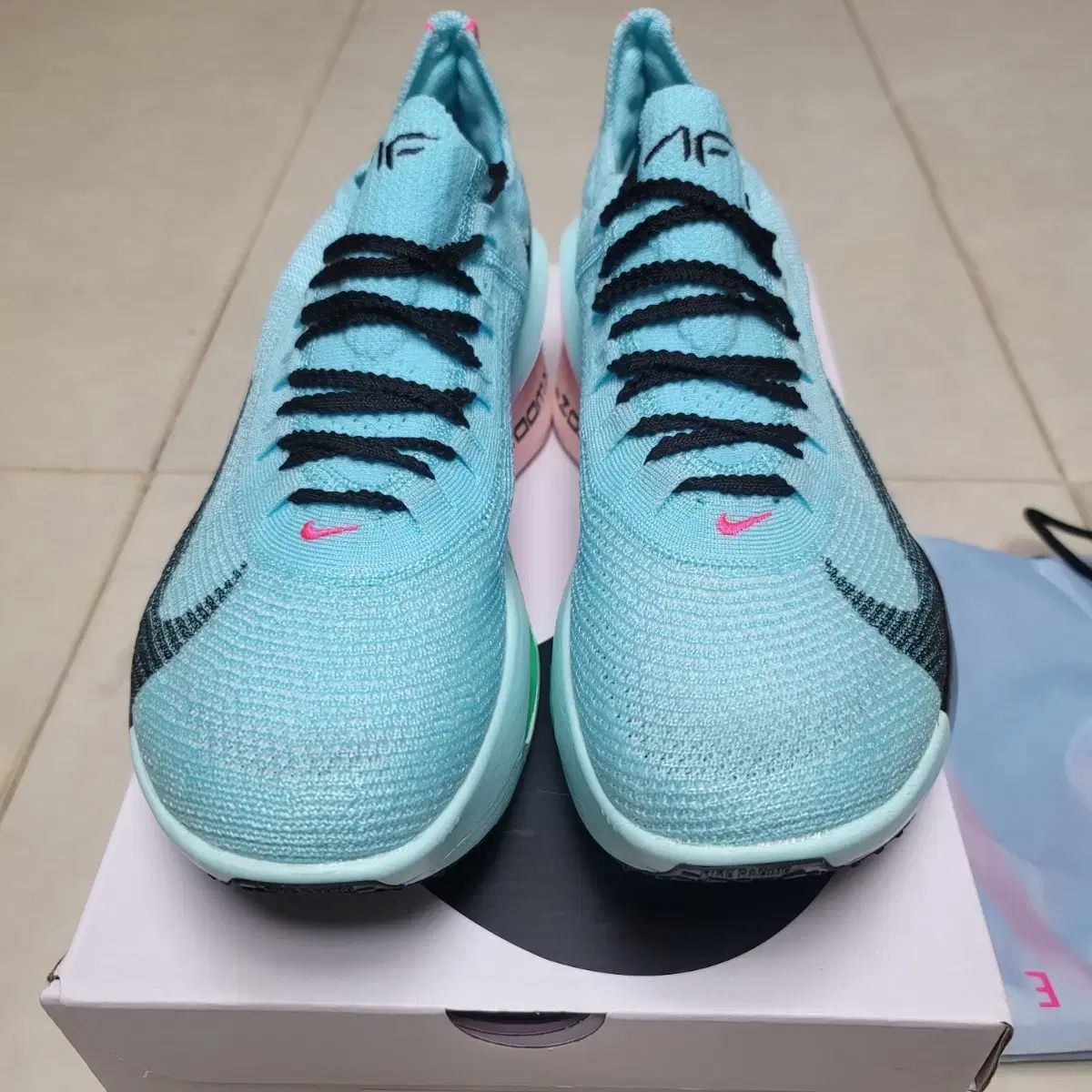 ナイキ アルファフライ ネクスト 3 ミント 275 ボックス ダストバッグ